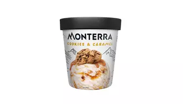 Мороженое Monterra Печенье с карамелью 480 мл