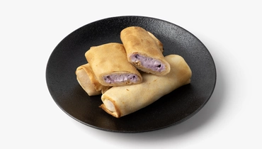 Блины с&nbsp;кремом и&nbsp;черникой (3 шт)