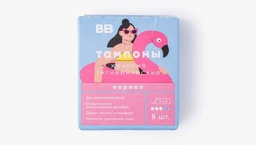 Изображение товара Гигиенические тампоны Нормал ВкусВилл 8 шт