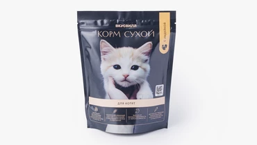 Корм сухой для котят с индейкой