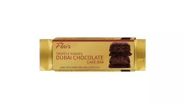 Шоколад молочный дубайский Flair Truffle Dubai Chocolate батончик с трюфельной начинкой 55 г