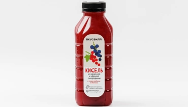Кисель из красной и черной смородины, 500 мл