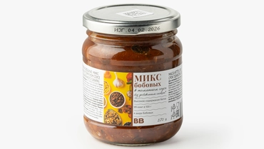 Микс бобовых в&nbsp;томатном соусе (без доб. сахара)