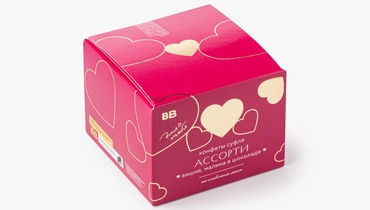 Конфеты суфле в&nbsp;шоколаде ассорти (малина, вишня)