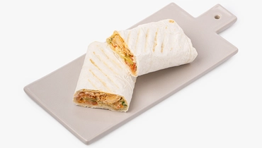 Шаурма с&nbsp;курицей на&nbsp;гриле по-домашнему, кафе