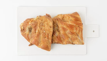 Ребра свиные, варено-копченые