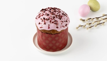 Кулич "Пасхальный" с&nbsp;клюквой, дрожжевой, 300 г