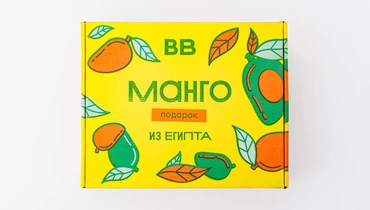 Манго в подарочной коробке, 4 шт