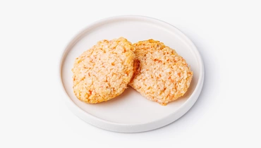 Котлеты из трески, креветок и "крабовых" палочек запеченные