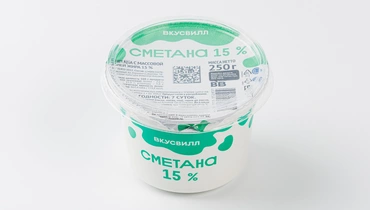 Сметана 15%, 250 г