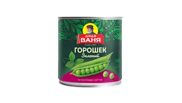 Зеленый горошек Дядя Ваня 400 г