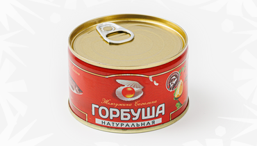 Горбуша натуральная, 240 г