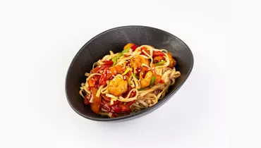 Вок удон с&nbsp;креветкой в&nbsp;соусе терияки