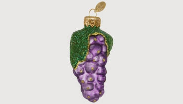 Изображение товара Игрушка елочная Виноград Коломеев 9 см в подарочной упаковке
