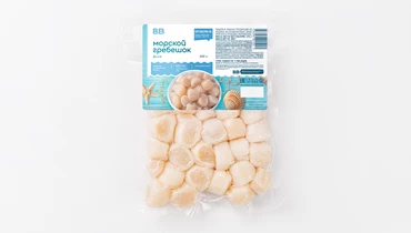 Изображение товара Морской гребешок филе 100/130 зам., 300&nbsp;г