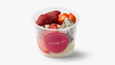 Фруктовый микс (дыня, питахайя, клубника), 180 г