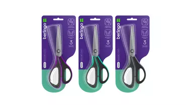 Ножницы Berlingo Easycut 350 цвет ассорти 18 см