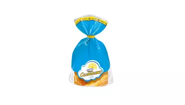 Изображение товара Батон Каравай Солнышко половинка нарезка 195&nbsp;г