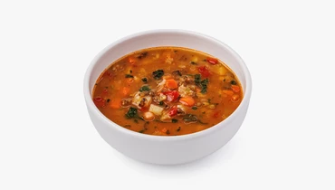 Суп в&nbsp;стакане с&nbsp;машем и&nbsp;фасолью, кафе