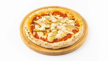 Пицца с печёной грушей