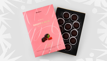 Конфеты "Вишня в желе и горьком шоколаде"