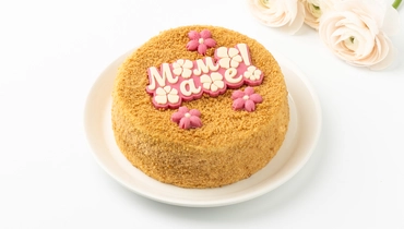 Торт "Маме" медовый