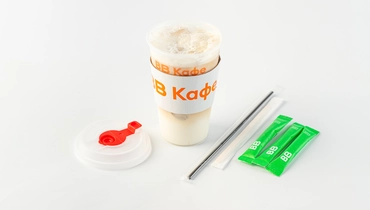Кофе айс латте 0.4 , кафе