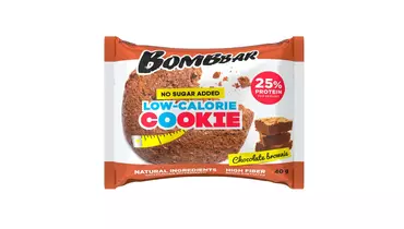 Печенье протеиновое Bombbar низкокалорийное Шоколадный брауни 40 г