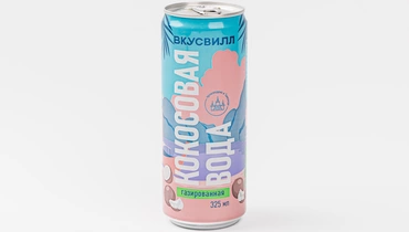 Вода кокосовая газированная, 325&nbsp;мл