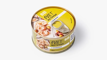 Изображение товара Риет из тунца с оливками 115 г - деликатесная закуска для праздника и завтрака
