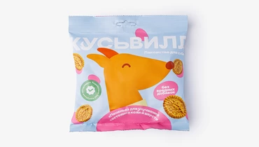 Лакомство для собак "Печенье для улучшения состояния кожи и шерсти"