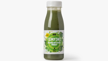 Смузи "Яблоко-витграсс-шпинат", 250 мл