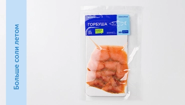 Горбуша слабосоленая ломтики, 100 г