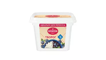 Изображение товара Творог Вкуснотеево 2% 200 г натуральный и полезный продукт