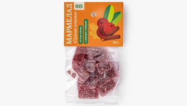 Изображение товара Мармелад Пряная клюква с имбирем и корицей натуральный зимний десерт