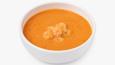 Суп из&nbsp;печеных томатов с&nbsp;креветками