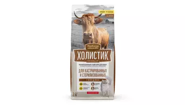 Изображение товара ДЕРЕВЕНСКИЕ ЛАКОМСТВА Холистик Премьер Корм сух.говядина д/стерилизованных кошек 2кг