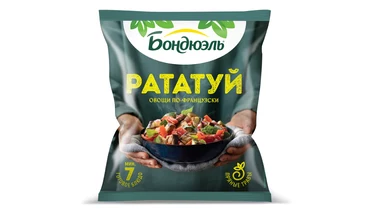 Изображение товара Морозная смесь овощная Бондюэль Рататуй по-французски 400 г