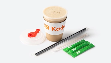 Цикорий-латте на безлактозном молоке 300 мл, кафе