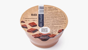 Изображение товара Мусс творожный "Шоколад" 3%