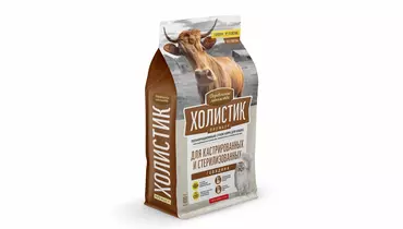 Изображение товара ДЕРЕВЕНСКИЕ ЛАКОМСТВА Холистик Премьер Корм сух говядина для стерилизованных кошек 400г