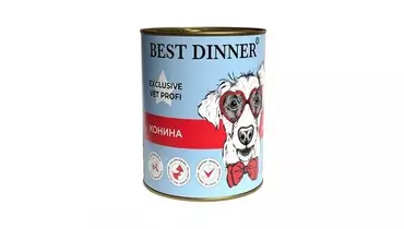Изображение товара Влажный корм для собак BEST DINNER Vet Profi Exclusive Gastro Intestinal 340г