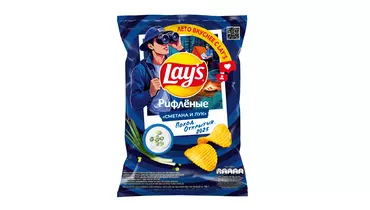 Чипсы картофельные Lay`s Сметана и лук 140 г