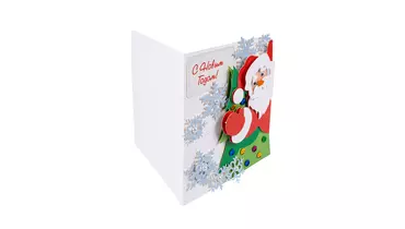 Изображение товара Набор для творчества Bondibon Новогодняя открытка своими руками