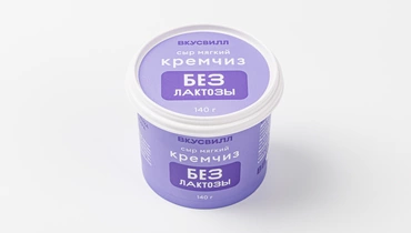 Сыр мягкий "Кремчиз" без лактозы