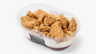 Десерт клубничный с крамблом, 250 г