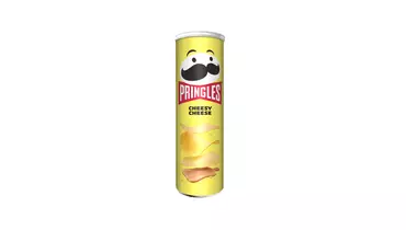 Изображение товара Картофельные чипсы Pringles со вкусом сыра 165 г - насыщенный сырный вкус, хрустящая текстура