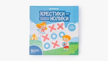 Вкусная игра из&nbsp;шоколада (крестики-нолики)