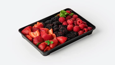 Изображение товара Фруктовая тарелка из клубники, малины и ежевики 375г ВкусВилл