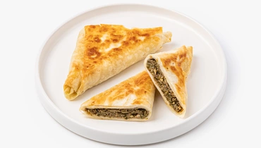 Конвертики с&nbsp;фасолью, грецким орехом и&nbsp;зеленью, постные